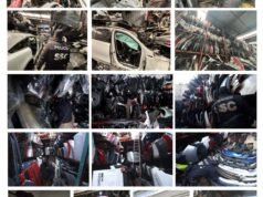 Mereka menyita hampir 2 ton suku cadang mobil dalam 20 penggeledahan di CDMX