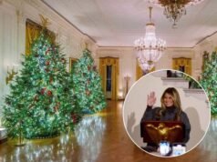 Dekorasi Natal Gedung Putih 2025